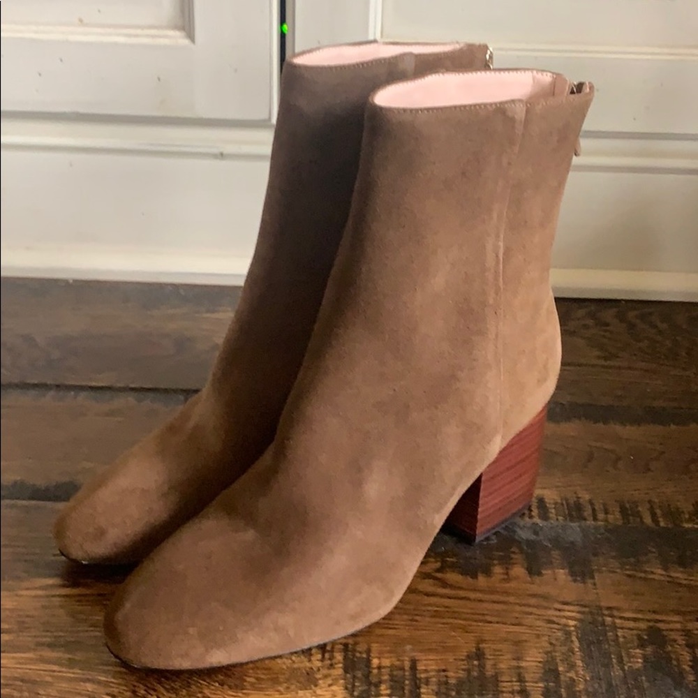 J Crew Sadie boots in suede AB079